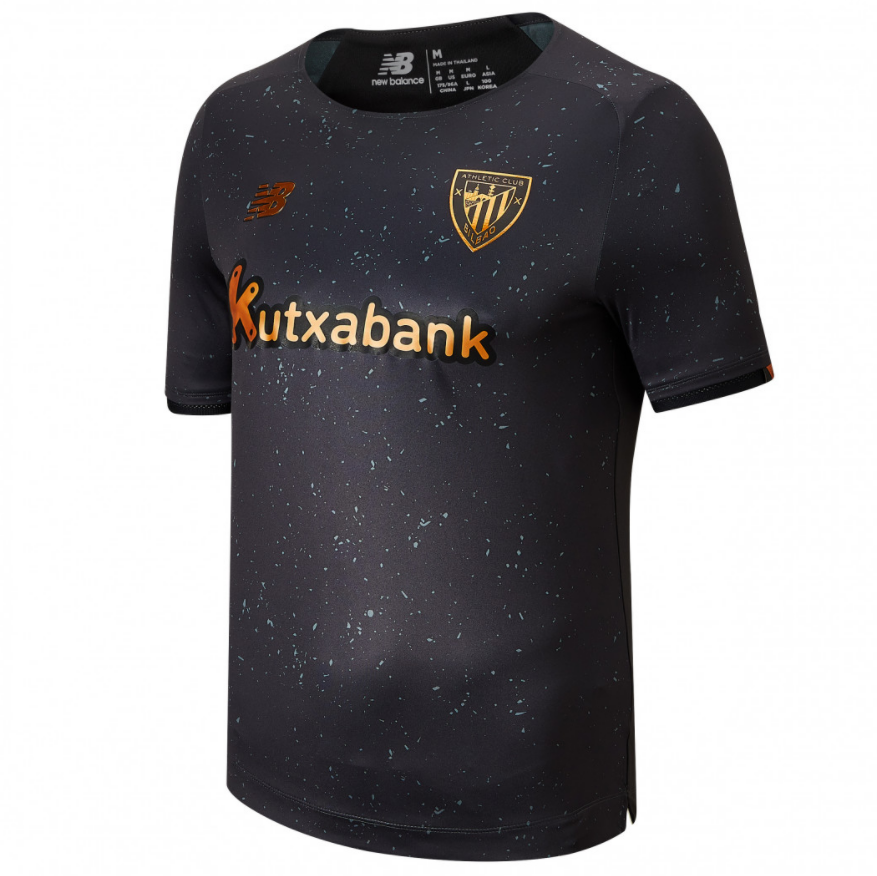 2021/22 Athletic Bilbao Black Goalkeeper Soccer Jersey Shirt